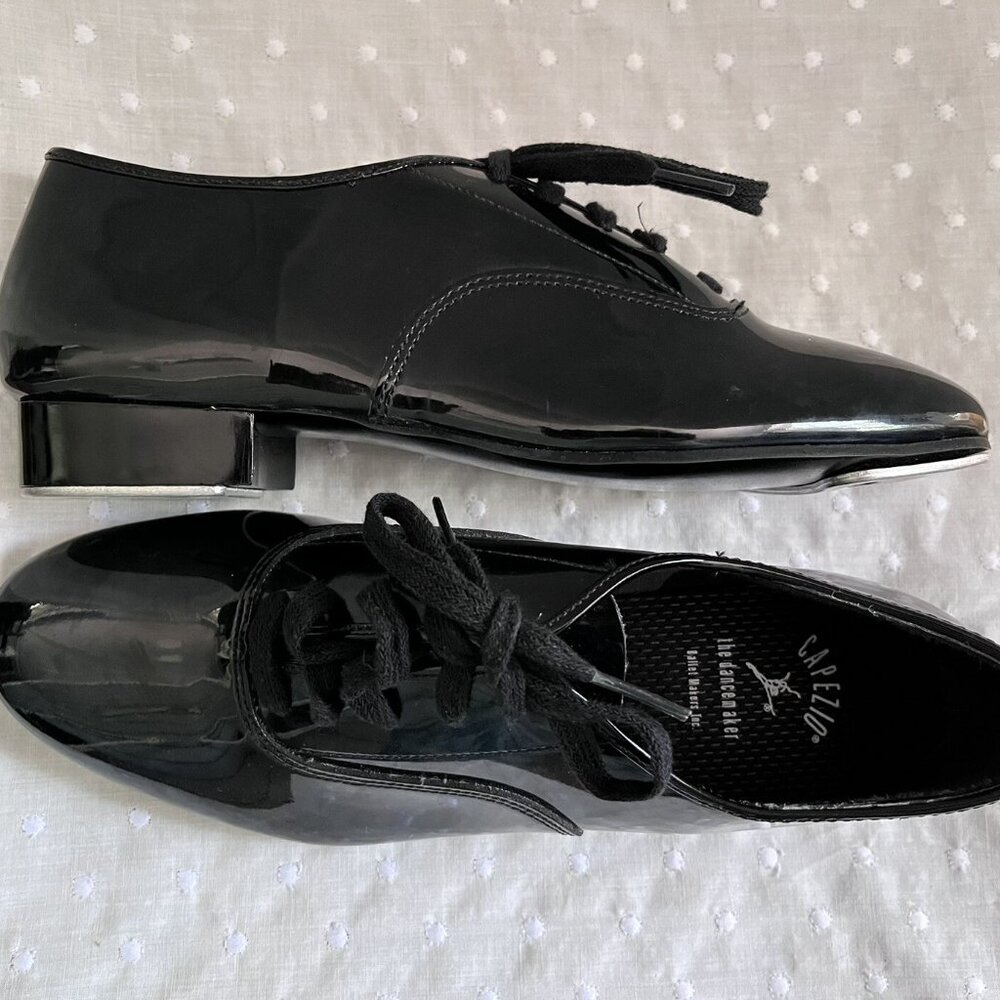 Capezio patent tap shoes - Girls size 13.5W